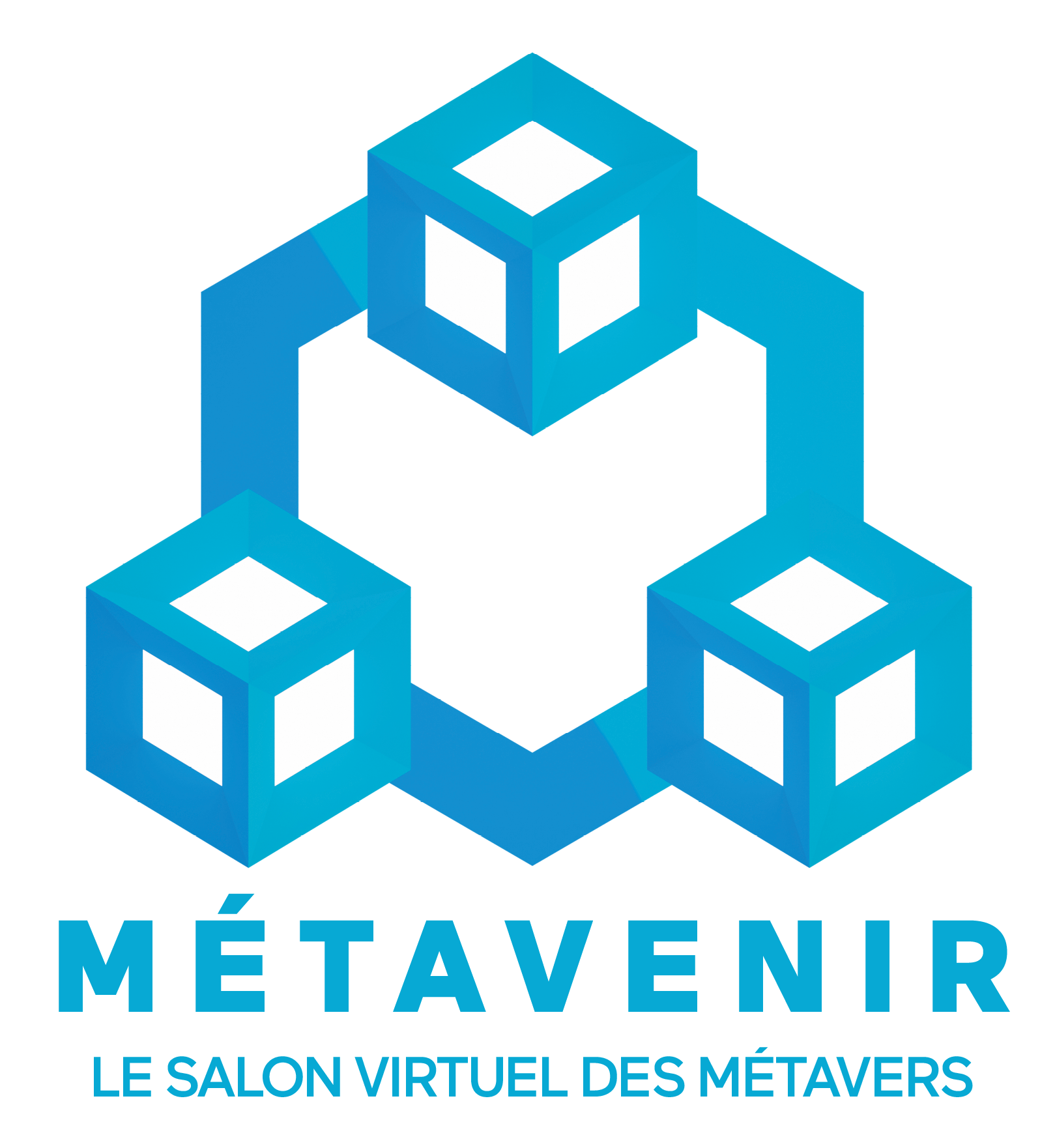 Logo du salon Métavenir : le salon virtuel des métavers
