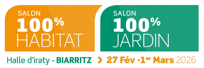 Logo 100% HABITAT 100% JARDIN