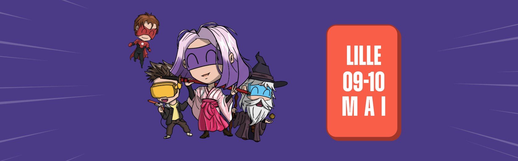 Geek Days Lille - Salon professionnel culture à Lille - 9 mai 2026