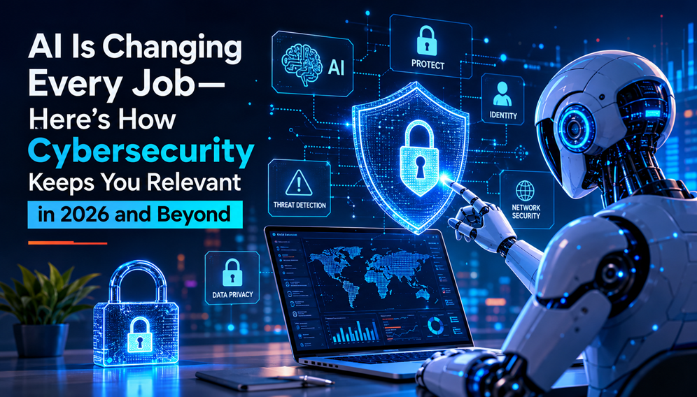 AI Is Changing Every Job—Here’s How Cybersecurity Keeps You Relevant in 2026 and Beyond cybersecurity training article