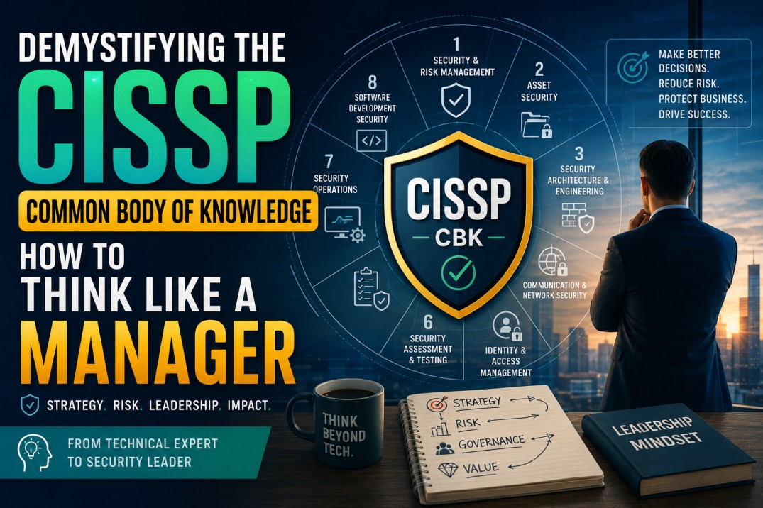 Demystifying the CISSP Common Body of Knowledge: How to Think Like a Manager cybersecurity training article