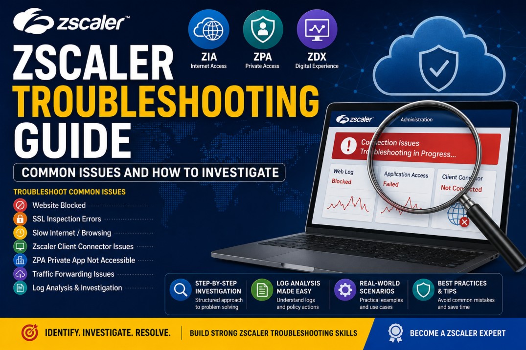 Zscaler Troubleshooting Guide: Common Issues and How to Investigate cybersecurity training article