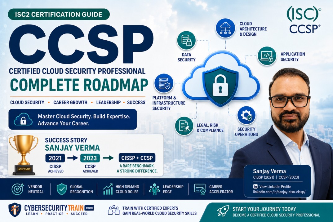 CCSP Certification Roadmap: How to Become a Certified Cloud Security Professional cybersecurity training article