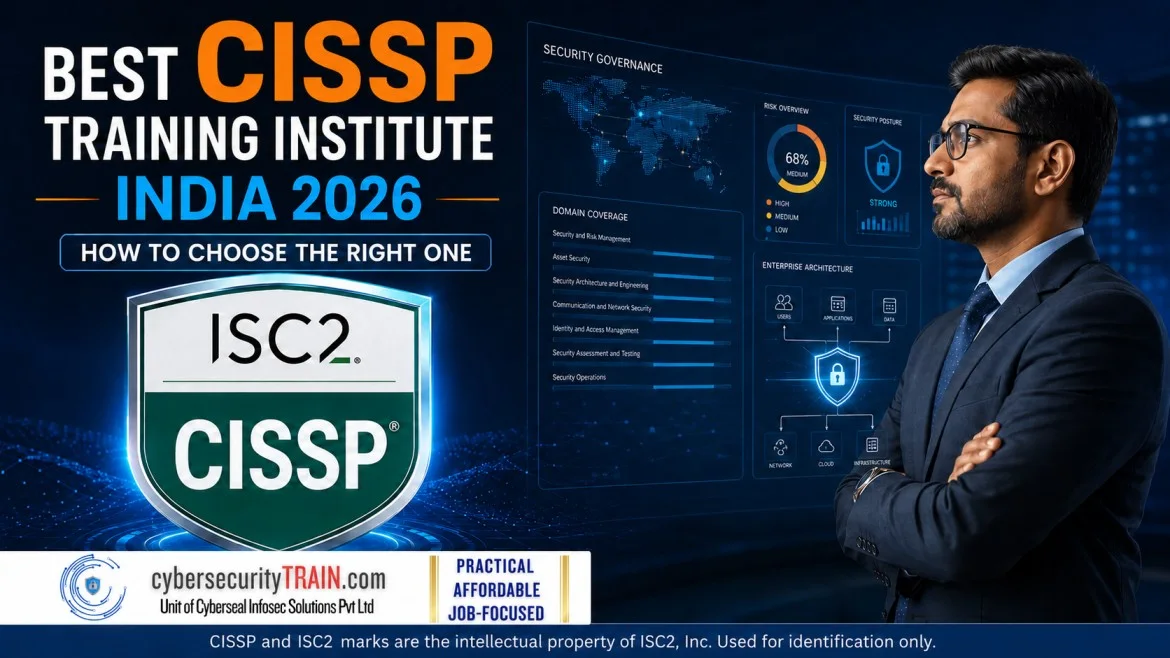 Best institute for CISSP training in India 2026 selection guide