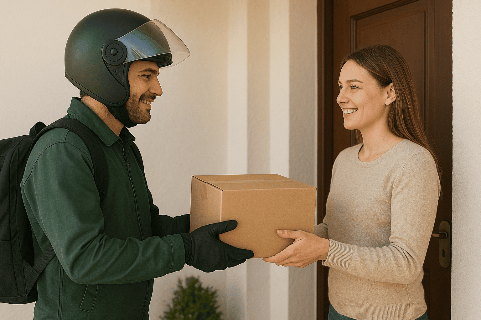 Entregue em qualquer lugar