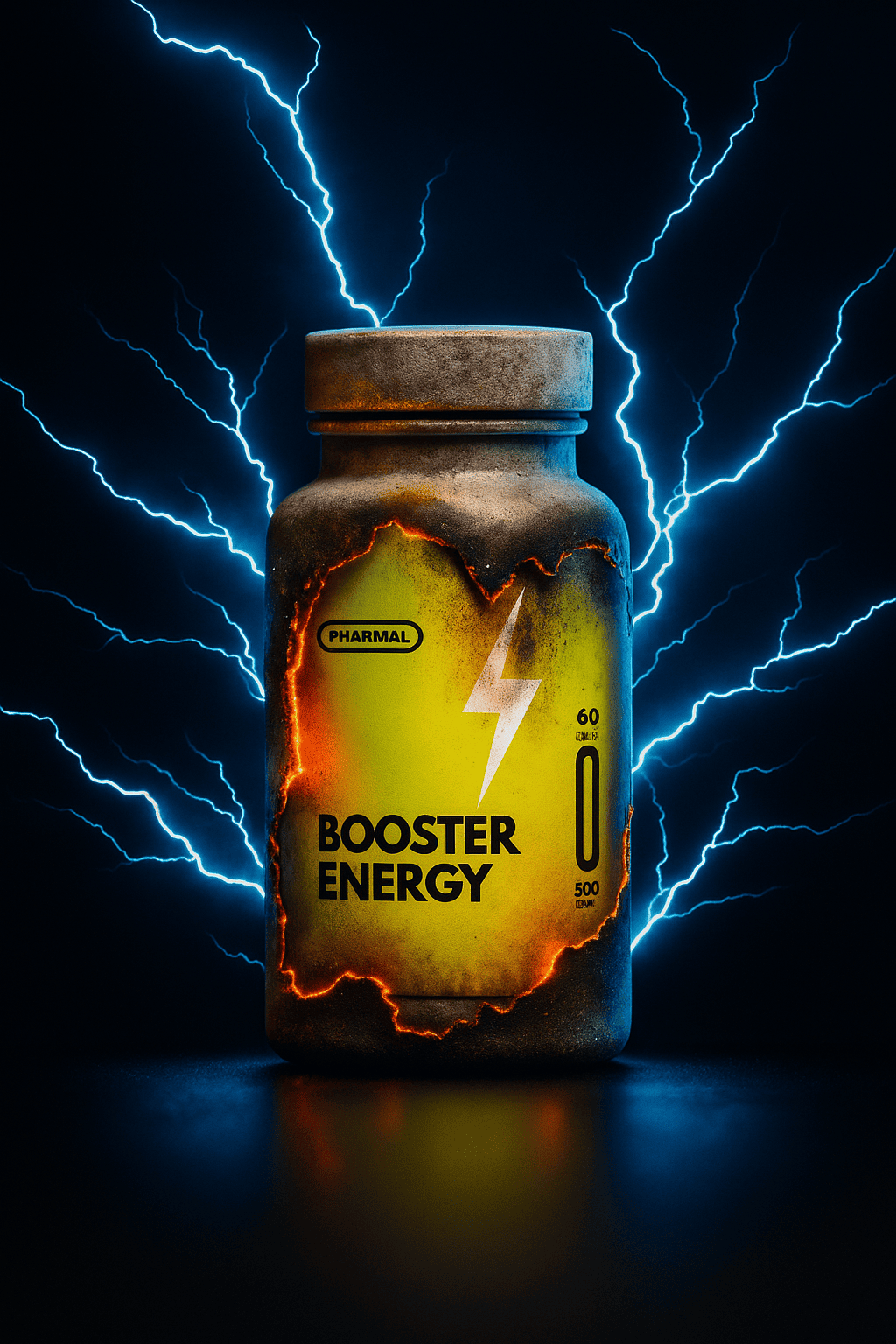 Booster Energy 500mg com 60caps
