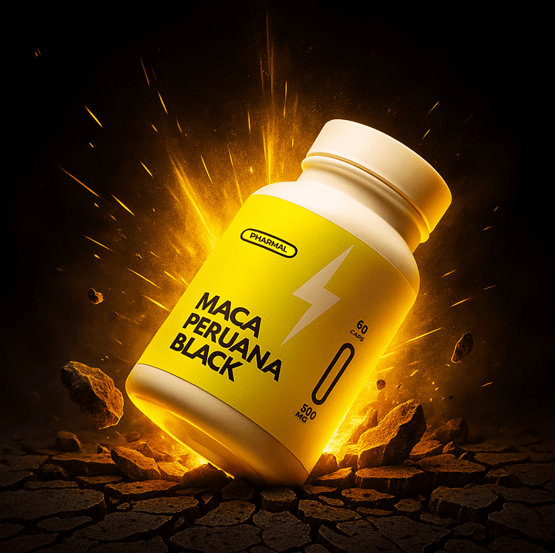 Maca Peruana Black 500mg com 60caps