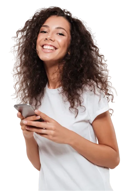 Mulher fazendo compra Online