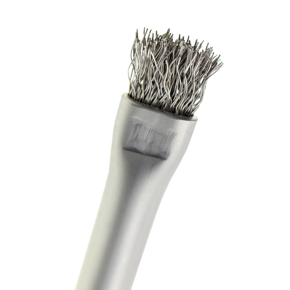 AQUAPRO 23 cm stainless steel aquarium algae brush, image 1