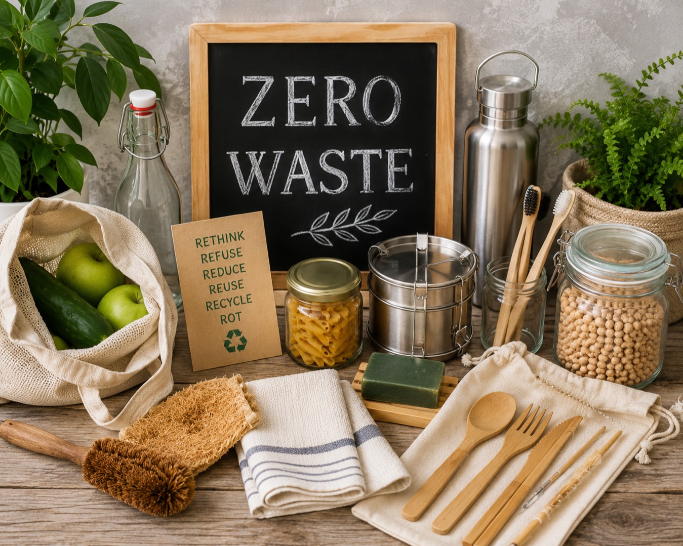 Bếp không rác thải Zero-Waste: Lối sống văn minh và tiết kiệm