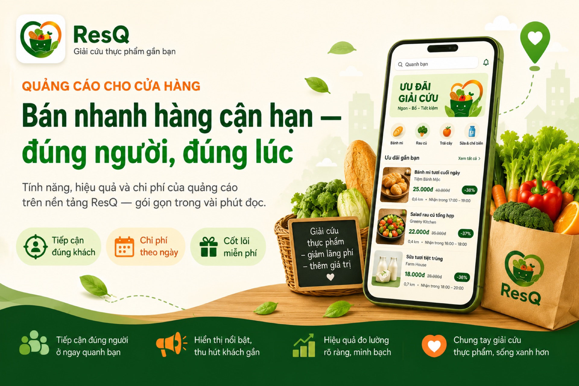 Chương trình quảng cáo cho cửa hàng