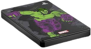 Seagate Game Drive for PS4 Marvel's Avengers LE - Hulk 2TB External Hard Drive Compatible with PS4, PS5, Xbox One/Series, PC - Image 2