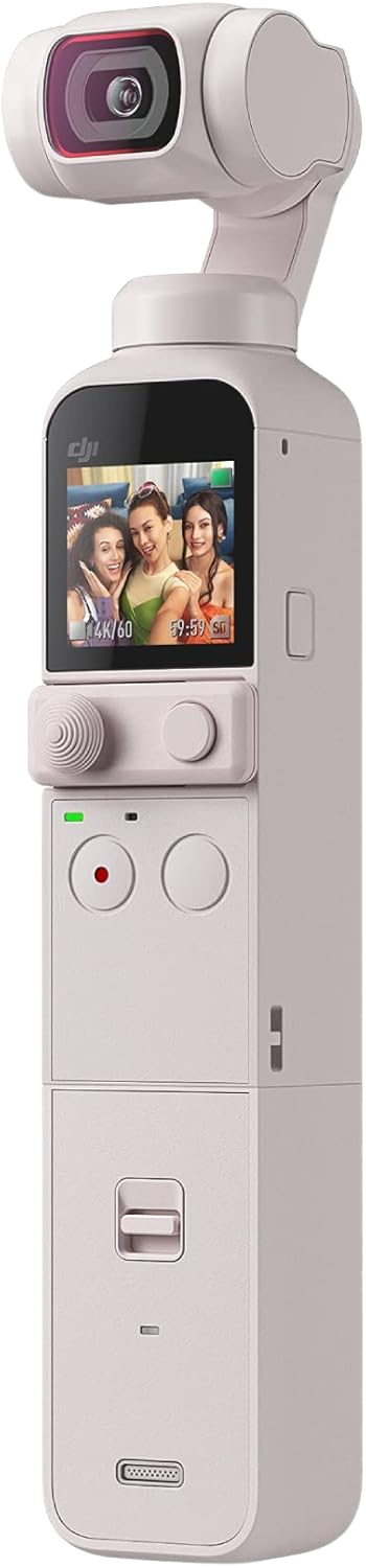 DJI Pocket 2 Exclusive Combo (Sunset White) Action Camera