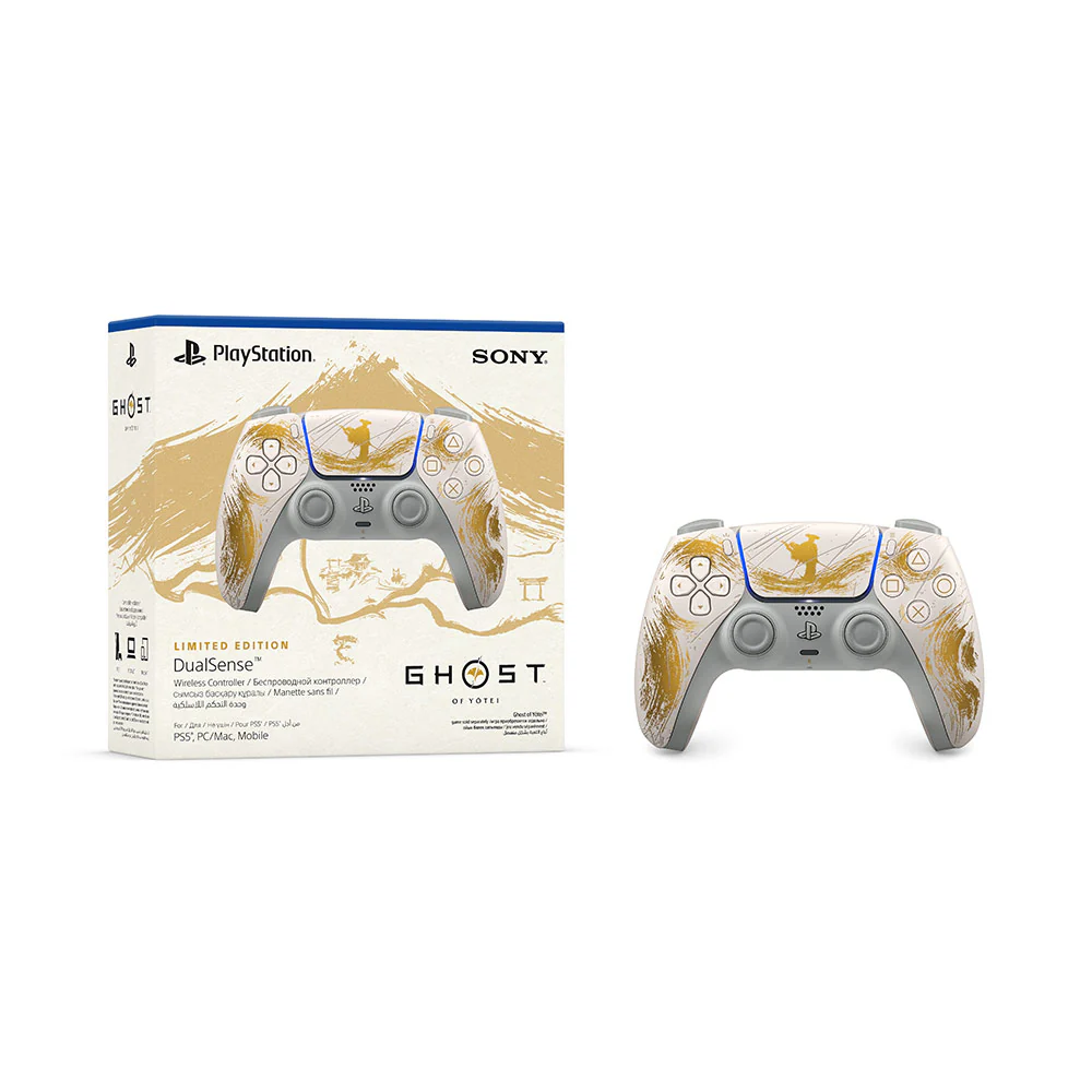 PS5 DualSense Wireless Controller – Ghost of Yotei Gold Limited Edition