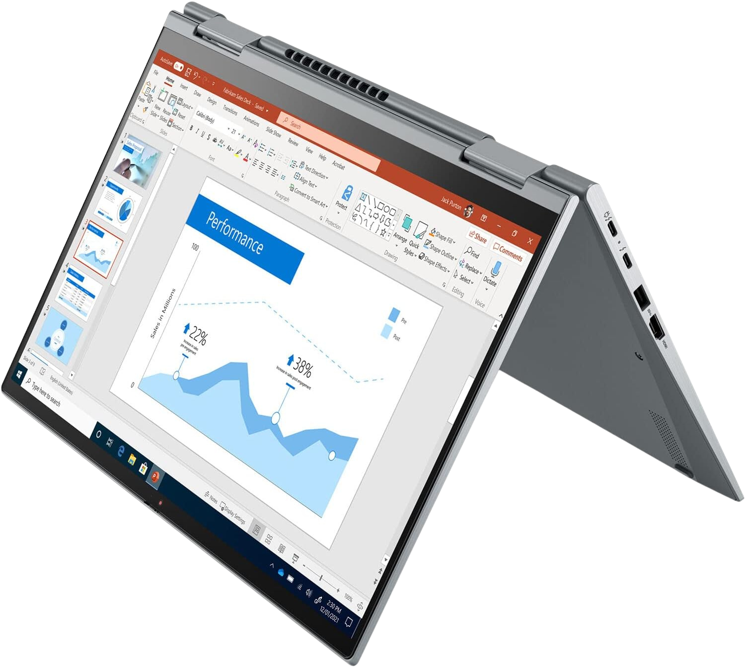 Lenovo ThinkPad X1 Yoga Gen 6 (Intel Core i7 11th Gen, 14 Inch) 2021 - Image 3