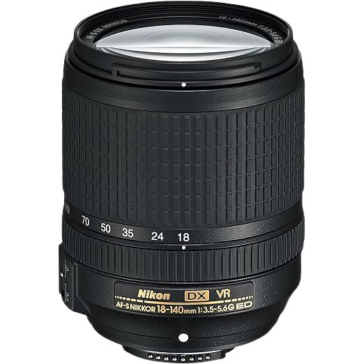 Nikon Af-S Dx Nikkor 18-140Mm F/3.5-5.6 G Ed Vr Zoom Lens - Image 1