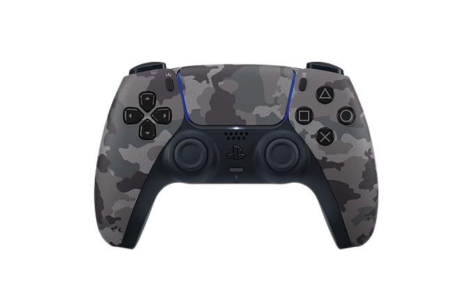 PS5 Dual Sense wireless Controller Grey Camouflage (Open Box)  - Image 2