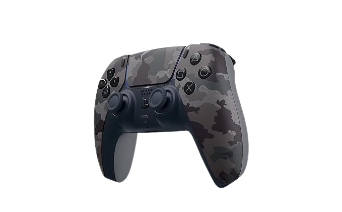PS5 Dual Sense wireless Controller Grey Camouflage (Open Box)  - Image 3