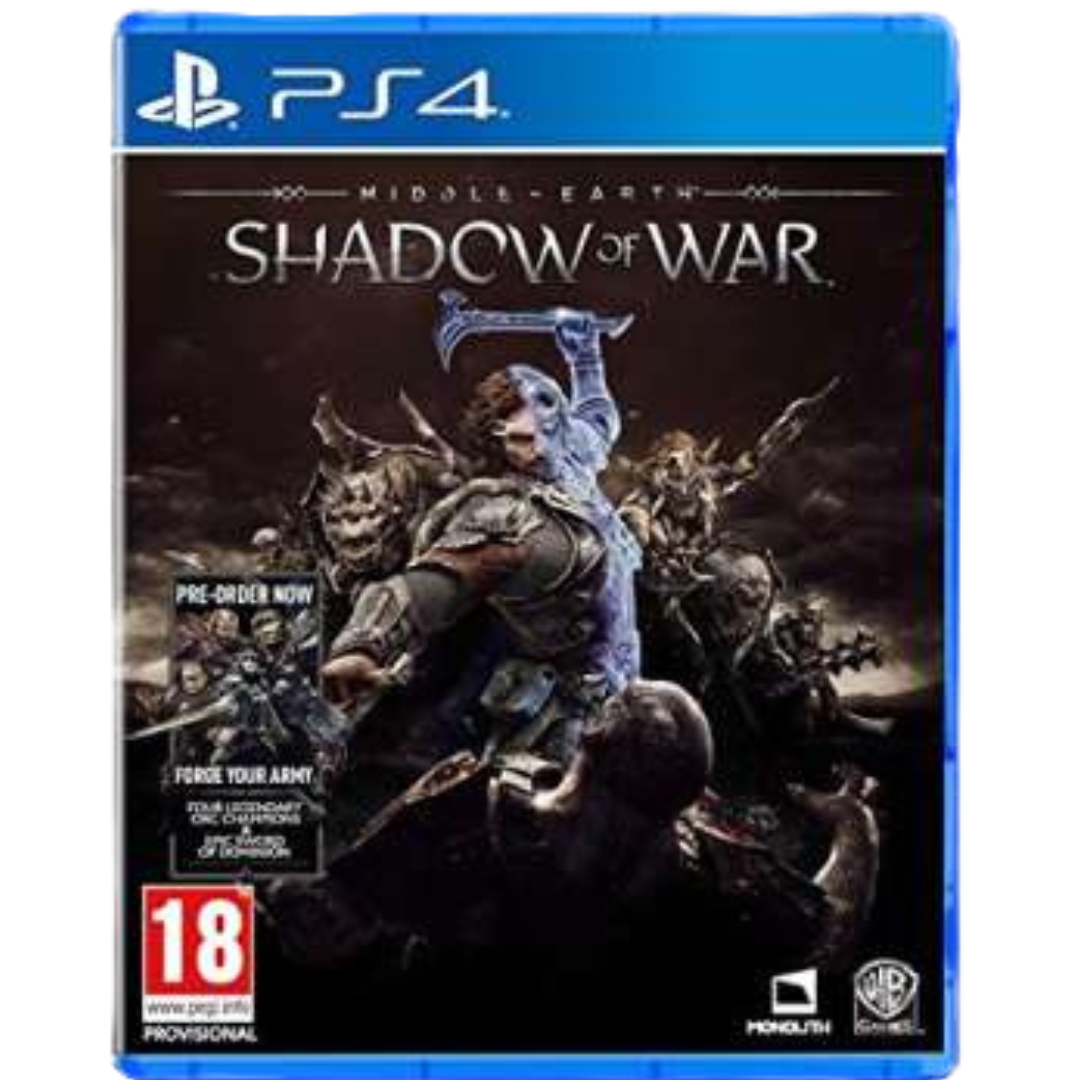 Middle Earth Shadow Of War - (Sell PS4 Game)