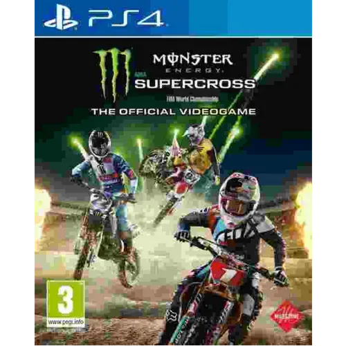 Monster Energy Supercross The Official Video Game - (Pre Owned PS4 Game)