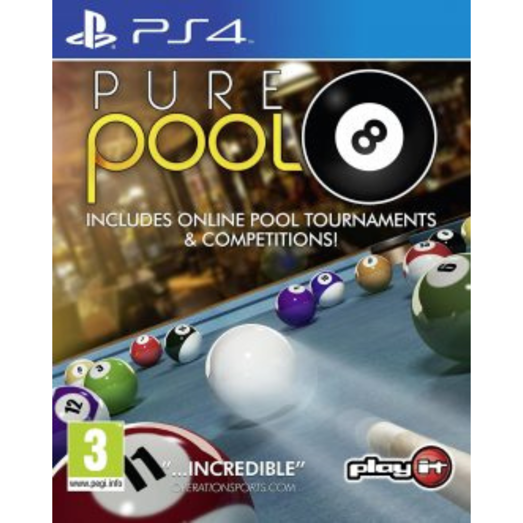 Pure Pool - (Sell PS4 Game)
