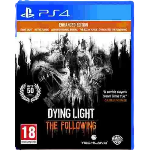 Dying Light The Following Enhanced Edition - (Pre Owned PS4 Game)