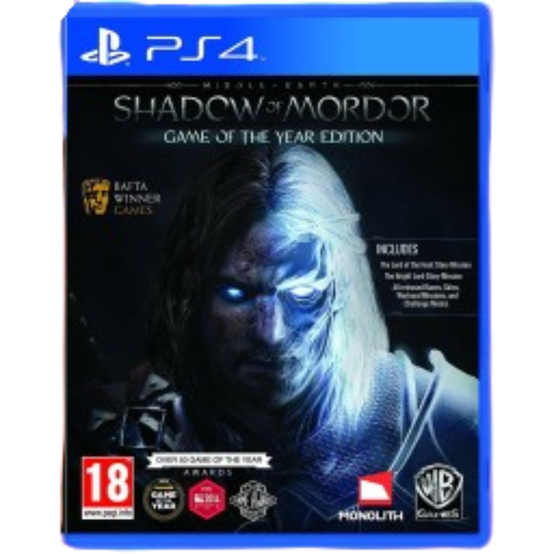 Middle Earth Shadow Of Mordor Game Of The Year Edition - (Sell PS4 Game)