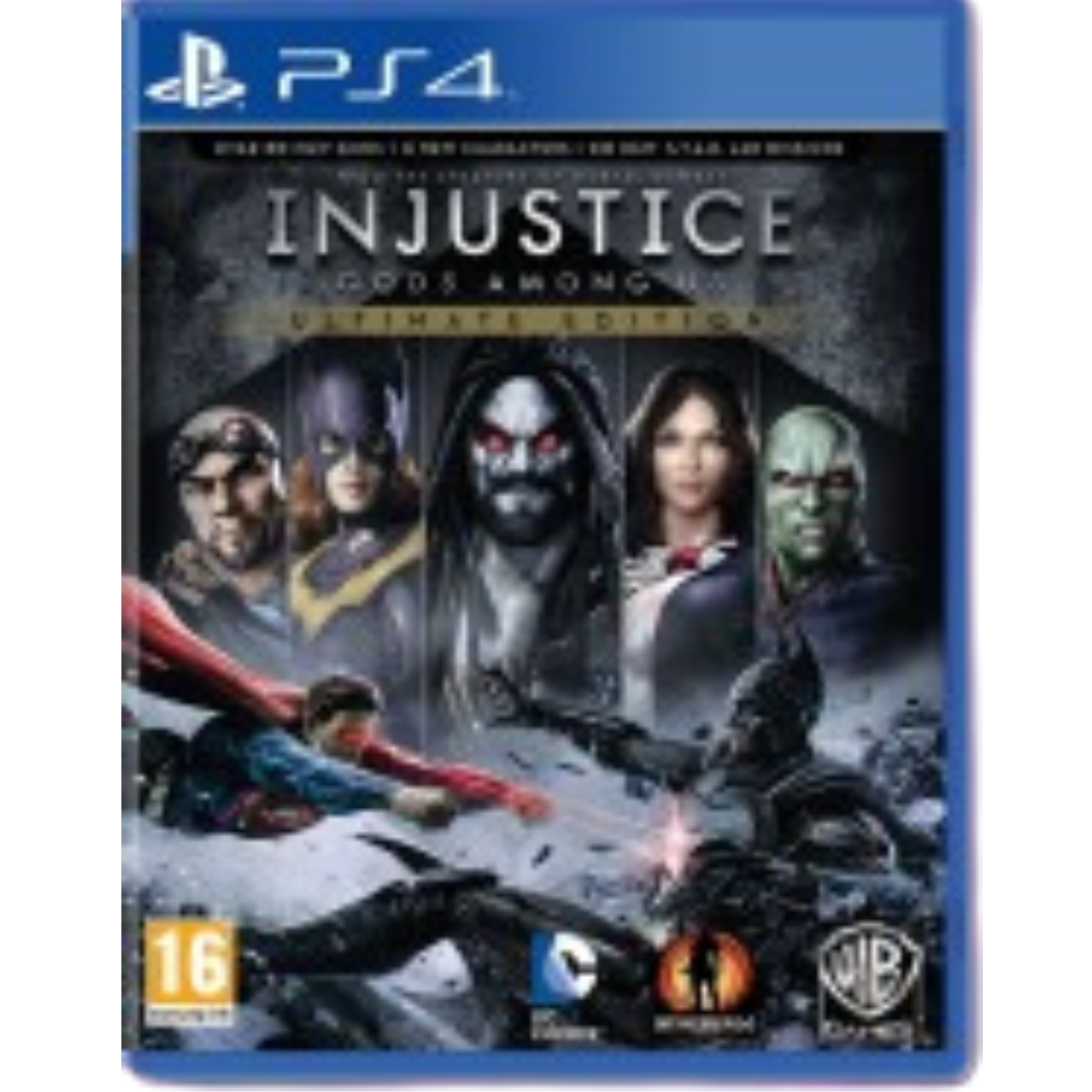 Injustice God Among Us - (Pre Owned PS4 Game)