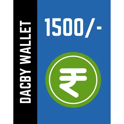 Dacby Wallet Rs 1500 - (New PSN Wallet)