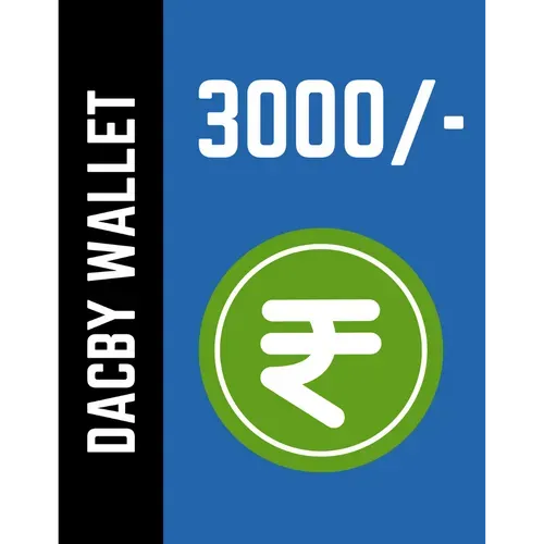 Dacby Wallet Rs 3000 - (New PSN Wallet)