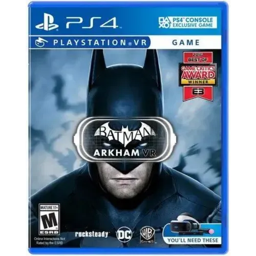 Batman Arkham VR - (Pre Owned PS4 Game)