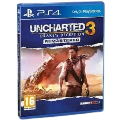 Uncharted 3 Drake Deception Remastered - (Sell PS4 Game)