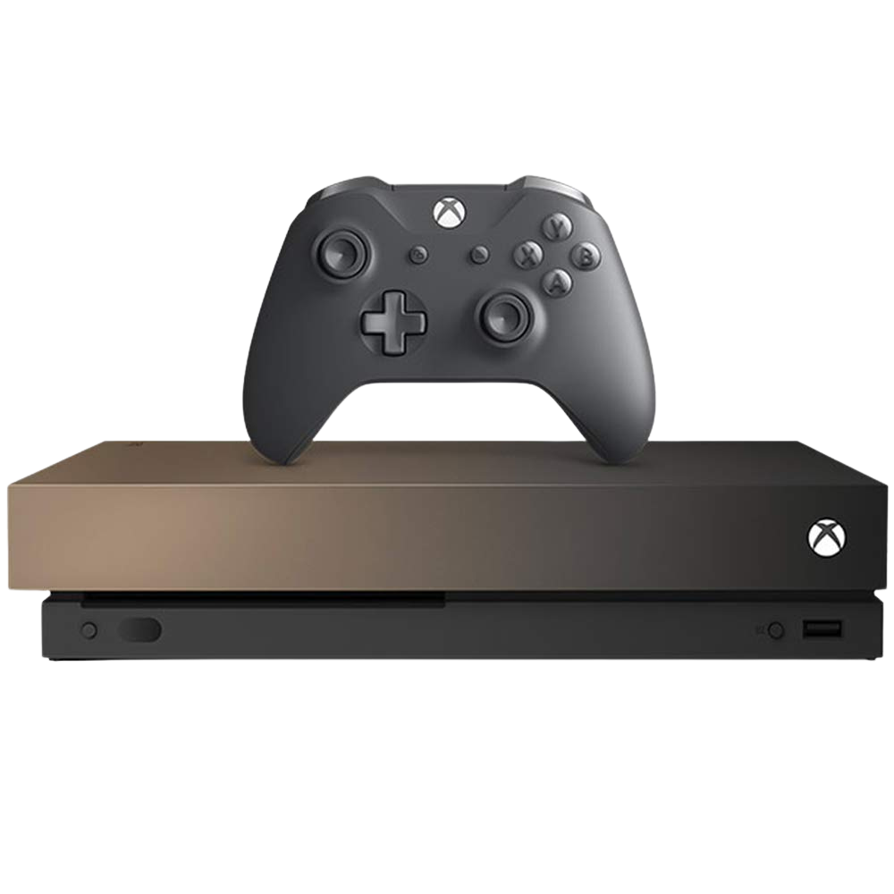 Microsoft XBOX One X 1TB Gold Rush Limited Edition