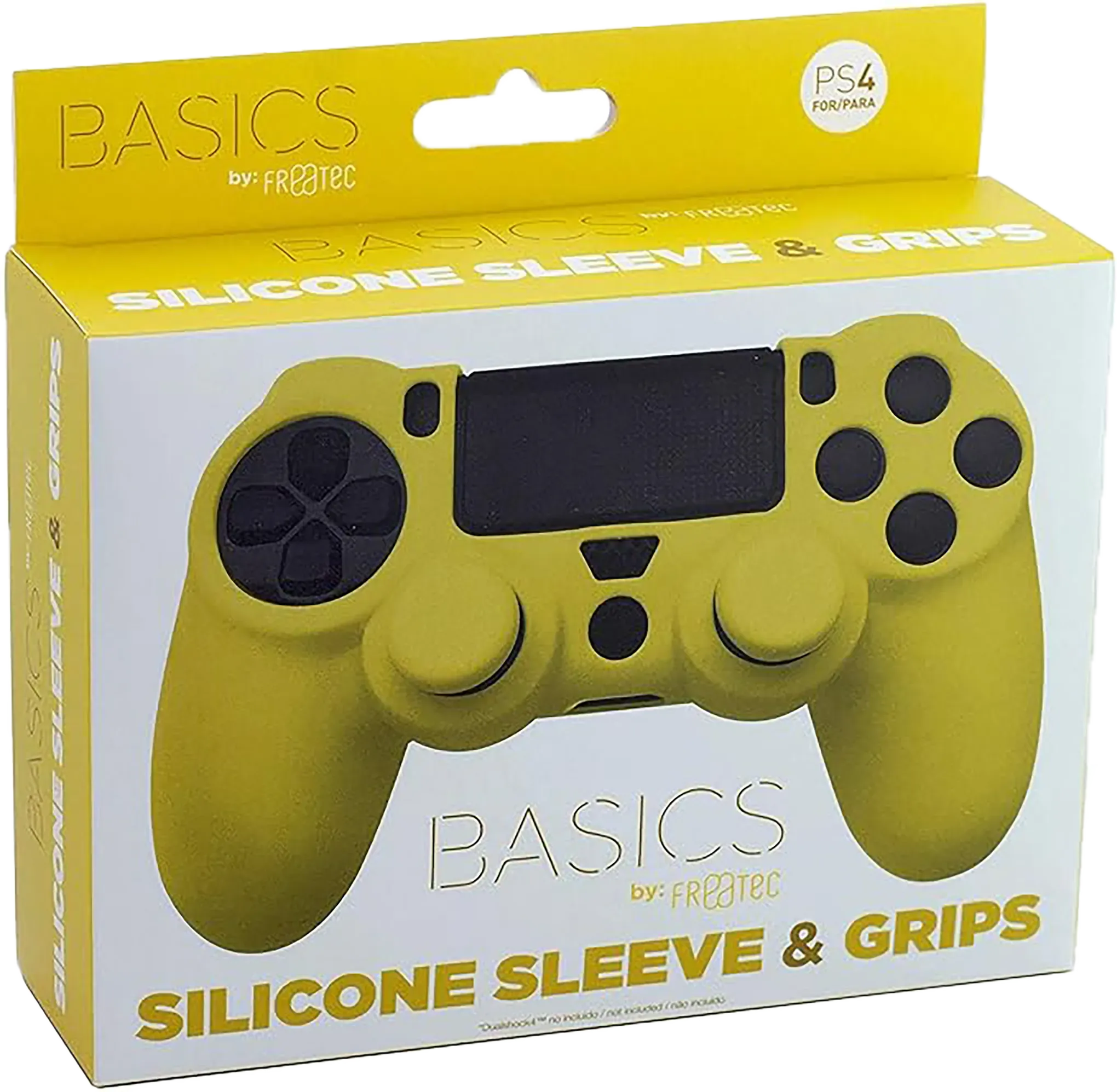 Blade Fr-Tec Full Body Silicone Skin + Grips (Yellow) PS4 - Europe Import New