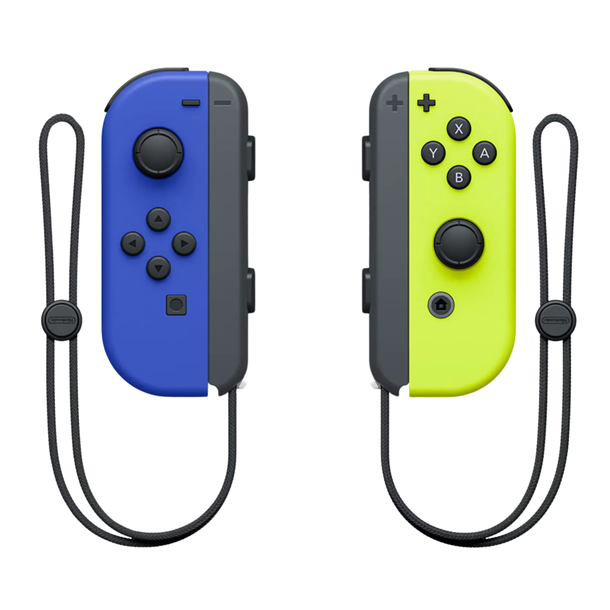 Nintendo Joy-Con (L/R) Blue / Neon Yellow - (Sell Accessories)