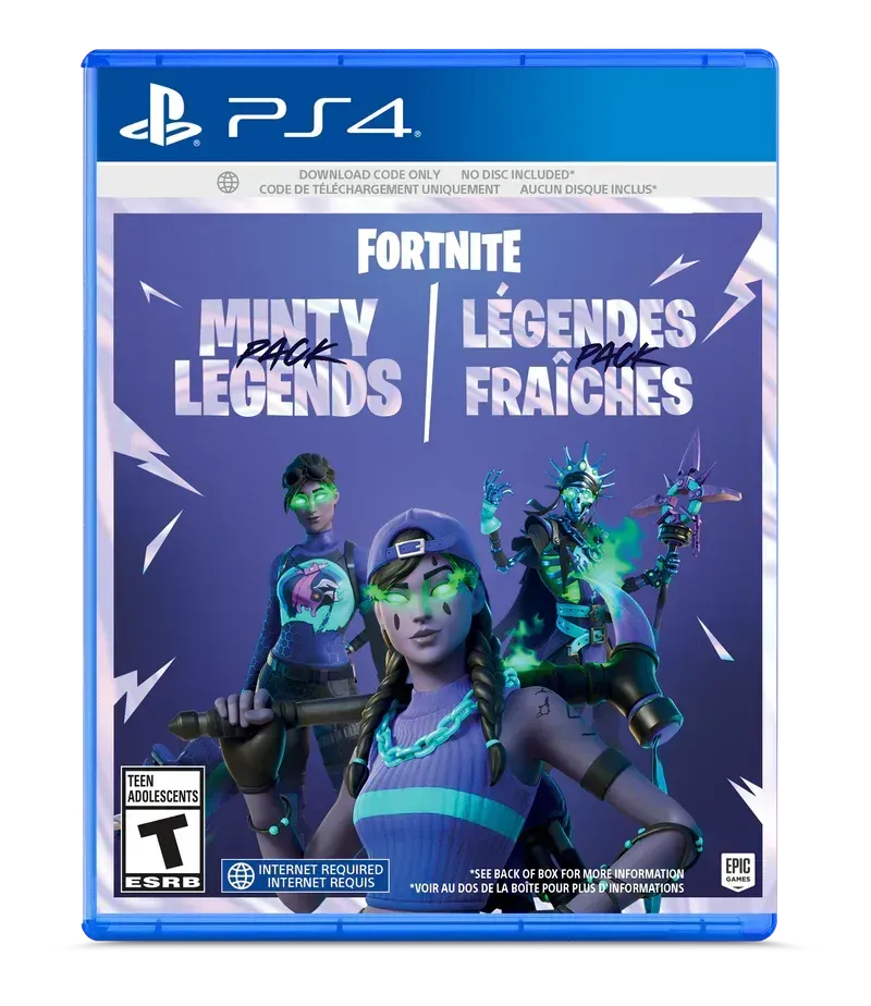Fortnite Minty Legends Pack - (Pre Owned PS4 Game)