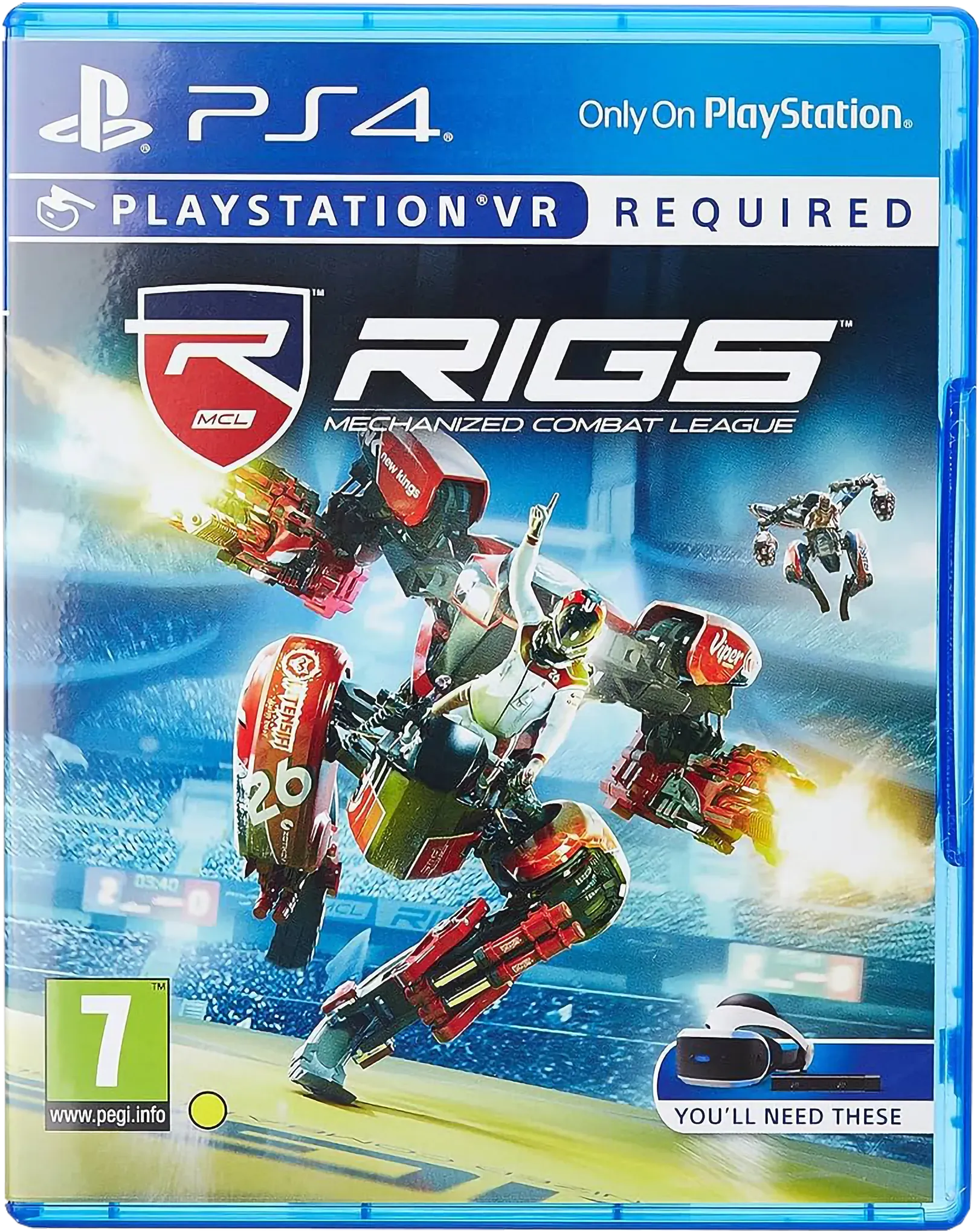 Rigs Mechanized Combat League VR - (Pre Owned PS4 Game)
