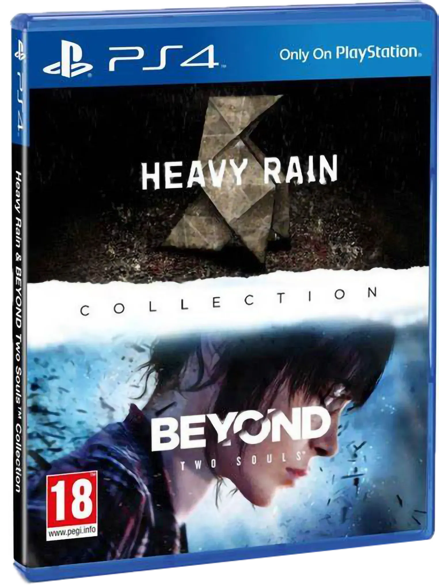 The Heavy Rain & Beyond Two Souls - (Pre Owned PS4 Game)
