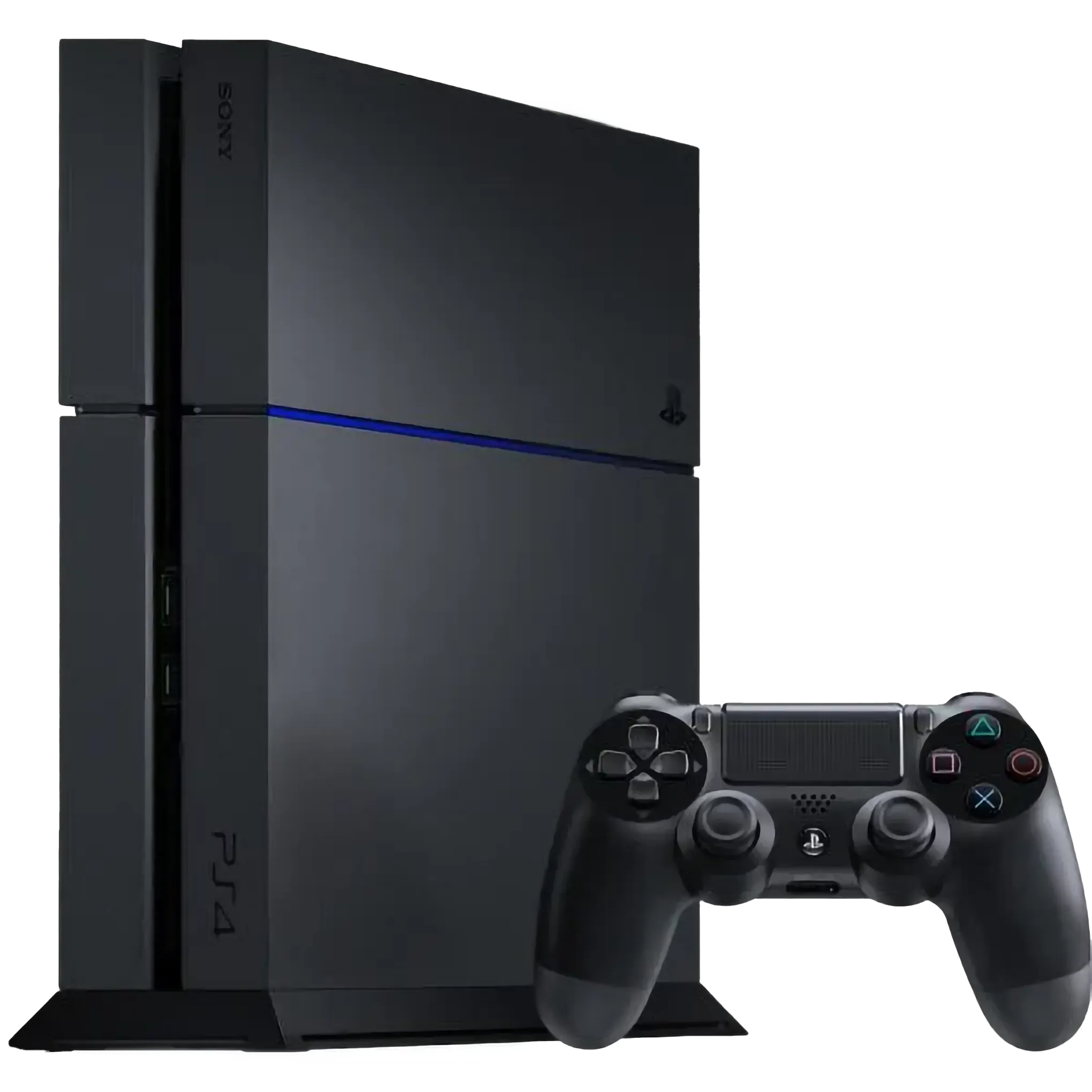 Play Station 4 Slim 500 GB (Black) Light Damage - (Pre Owned Console)