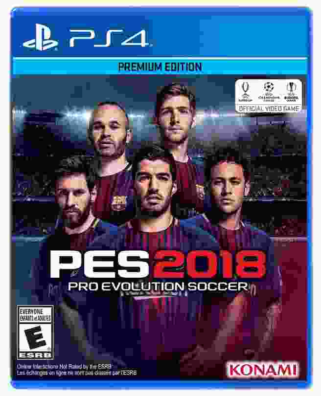 PES 2018 Pro Evolution Soccer - (Sell PS4 Game)