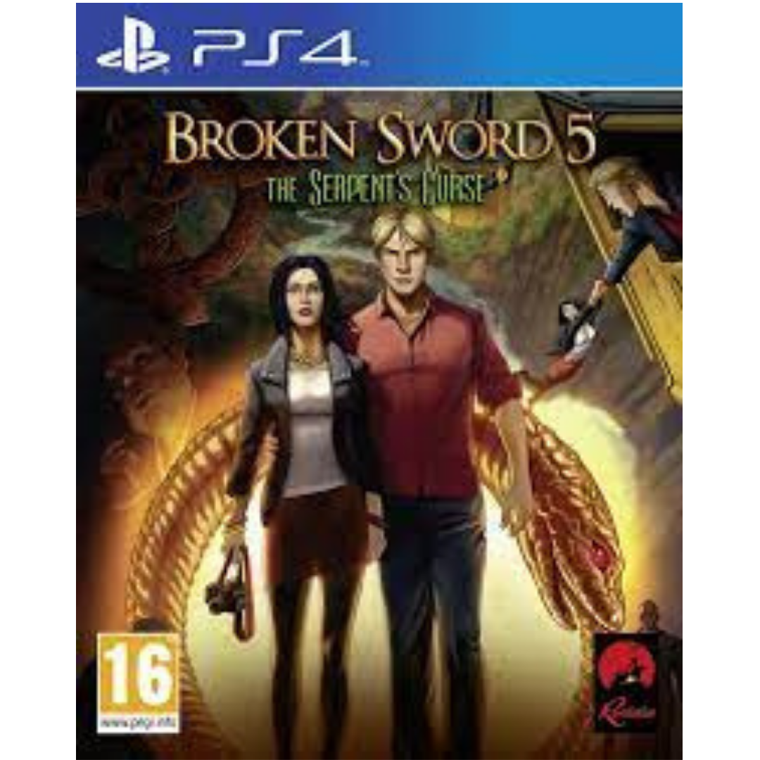 Broken Sword 5: The Serpents Curse - (Pre Owned PS4 Game)