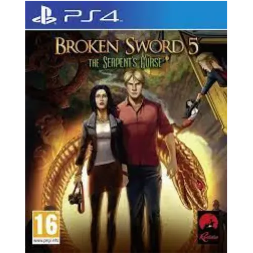 Broken Sword 5: The Serpents Curse - (Pre Owned PS4 Game)