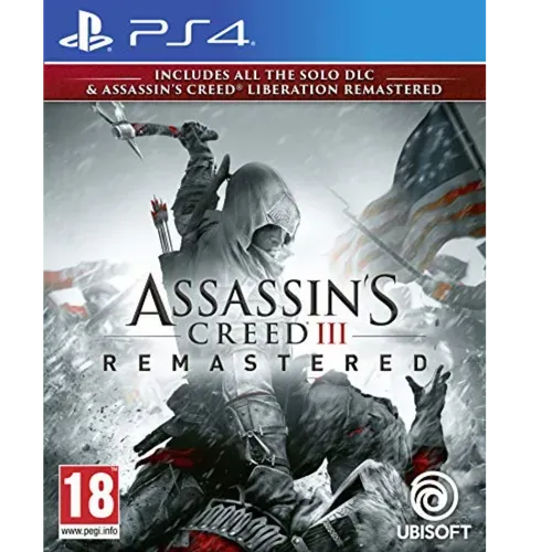 Assassins Creed III Remastered - (Pre Owned PS4 Game)