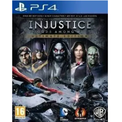 Injustice God Among Us Ultimate Edition - (Pre Owned PS4 Game)