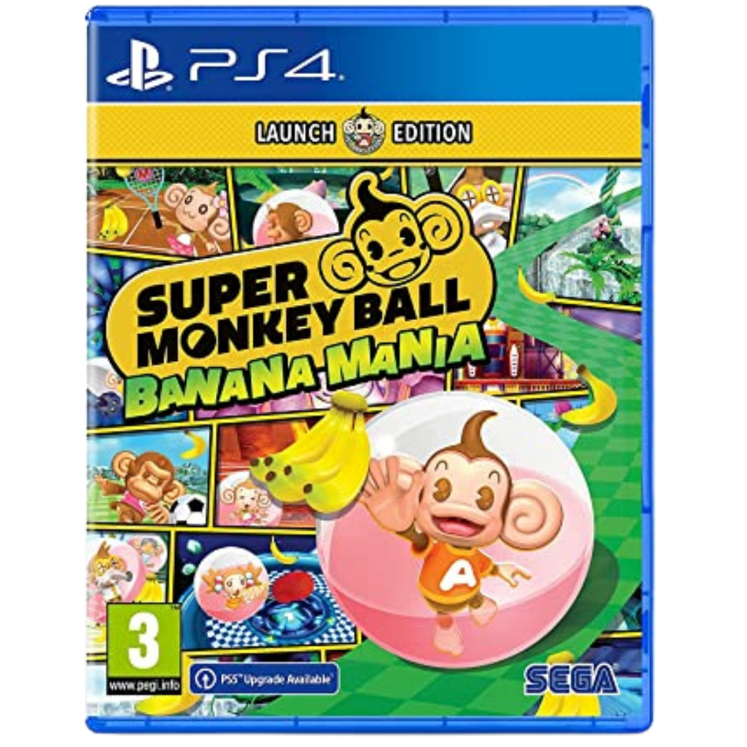 Super Monkey Ball Banana Mania - (Sell PS4 Game)