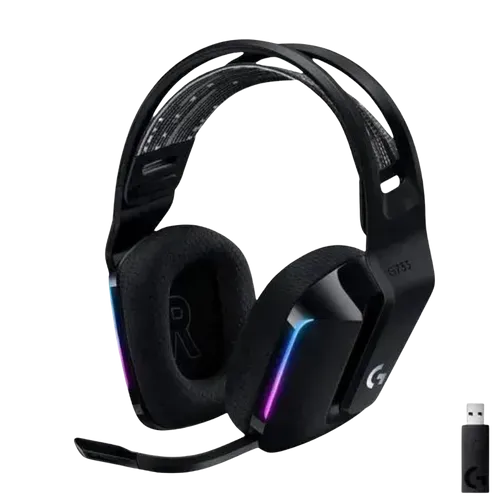 Logitech G733 Blue Voice, Wireless Headset RGB - Black - (Pre Owned Accessories)