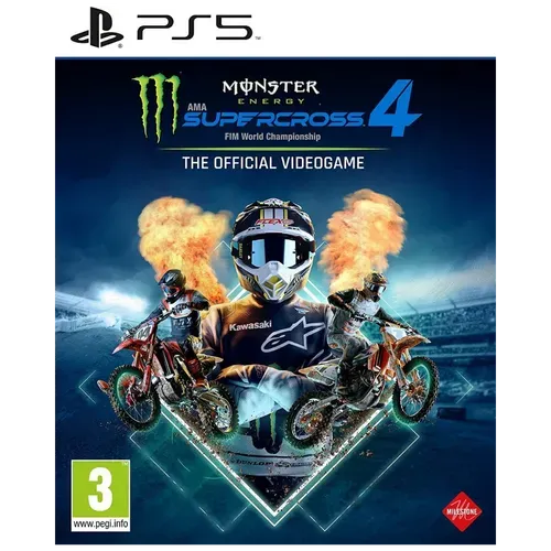 Monster Energy Supercross 4 - (Pre Owned PS5 Game)