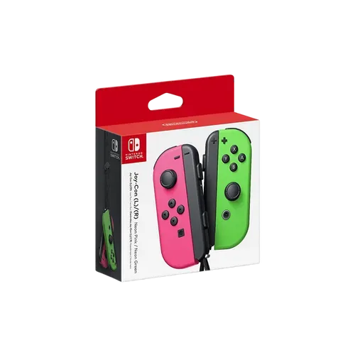 Nintendo Joy-Con (L/R) Neon Pink / Neon Green - (Sell Accessories)