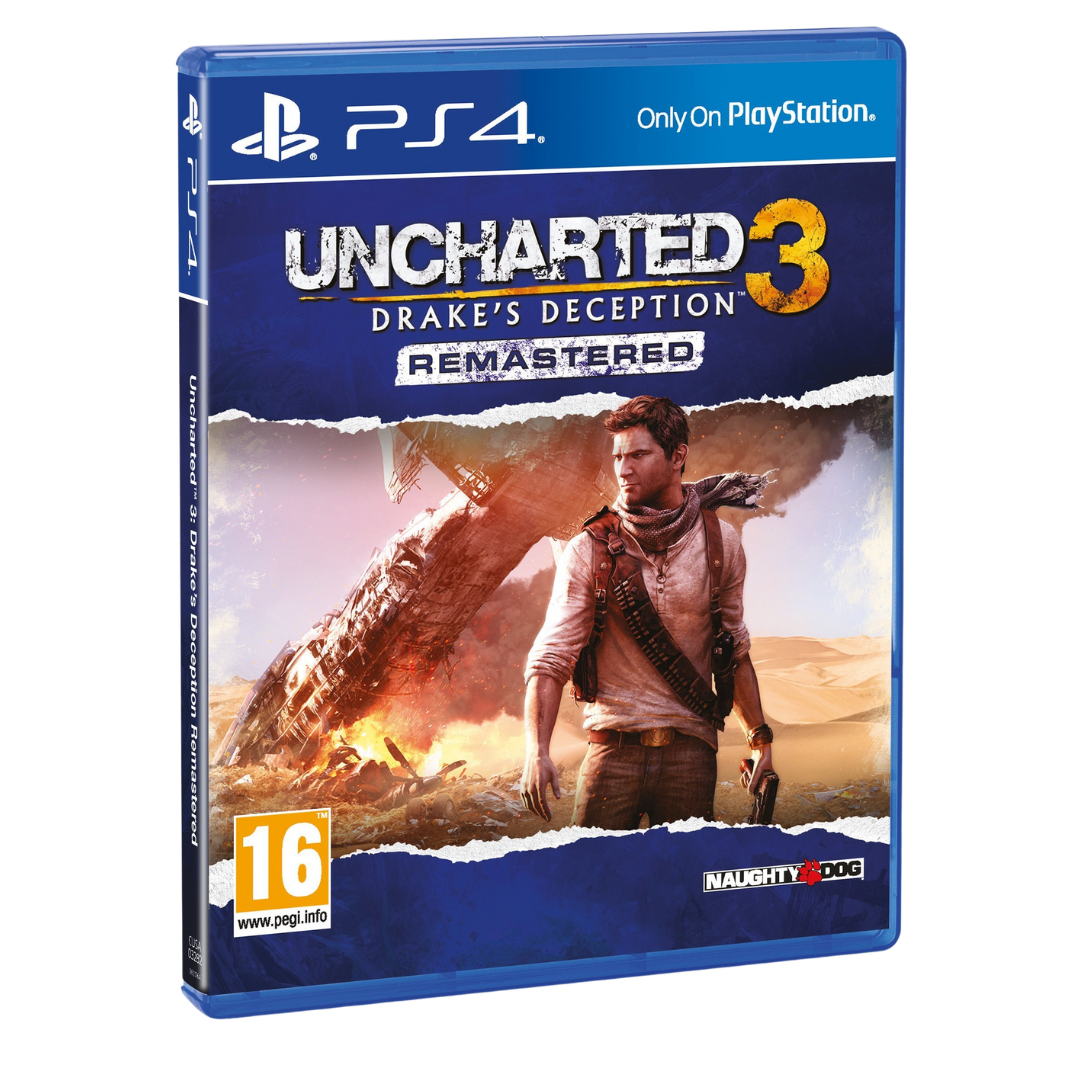 Uncharted 3 Drake Deception Remastered - (Pre Owned PS4 Game)