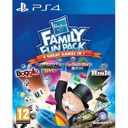 Hashbro Family Fun Pack - (Pre Owned PS4 Game)
